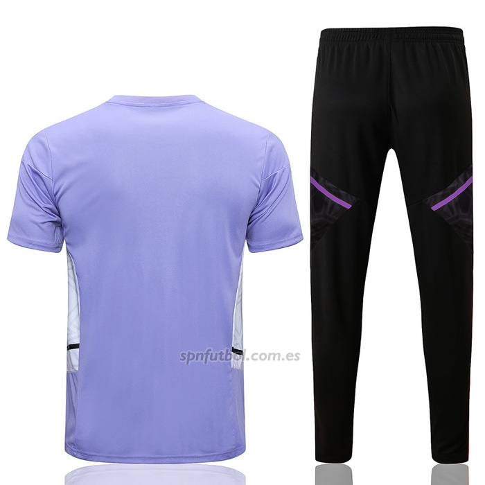 Chandal del Real Madrid Manga Corta 2022-2023 Purpura